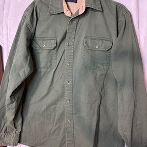 Wrangler western long sleeve button up shirt